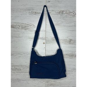 AmeriBag Catskill Collection "Willow" Mini Shoulder Bag- Solid Navy Blue